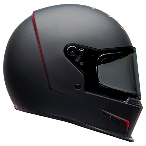 Bell Eliminator Helmet (Vanish Matte Black/Red - Large)