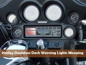 Harley Davidson Dash Warning Lights Meaning