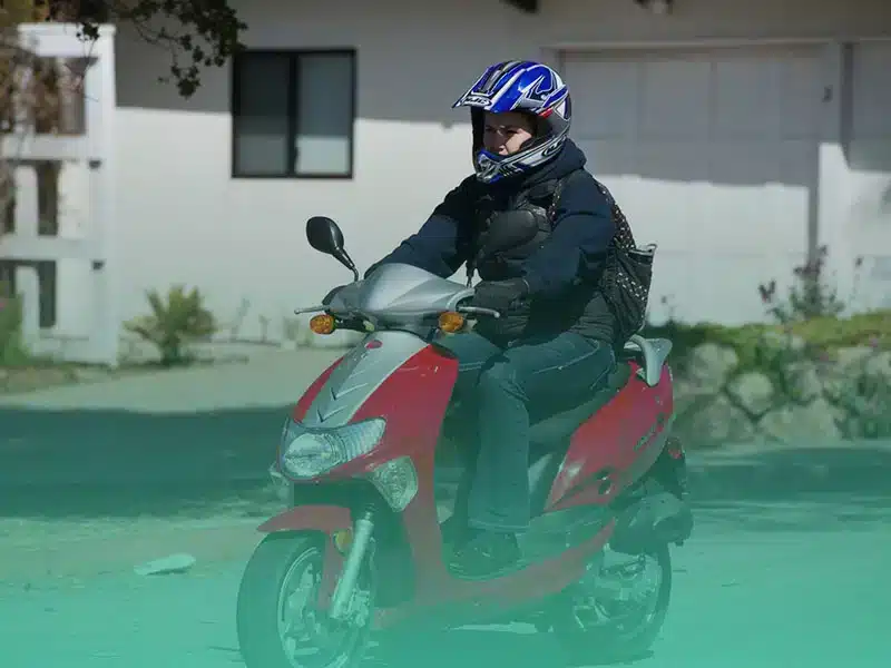 driving scooter